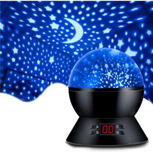 Star Projector Night Lights for Kids with Timer, Toys for 2-5-14 Year